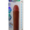Pretty Love Chane Gerçek Hissiyatlı Uzatıcı Penis Kılıfı Brown 6