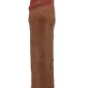 Pretty Love Chane Gerçek Hissiyatlı Uzatıcı Penis Kılıfı Brown 8