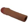 Pretty Love Chane Gerçek Hissiyatlı Uzatıcı Penis Kılıfı Brown 9