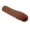 Pretty Love Chane Gerçek Hissiyatlı Uzatıcı Penis Kılıfı Brown 10