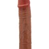 Pretty Love Chelsea Gerçek Hissiyatlı Uzatıcı Penis Kılıfı Brown 8