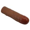 Pretty Love Kylian Gerçek Hissiyatlı Uzatıcı Penis Kılıfı Brown 9