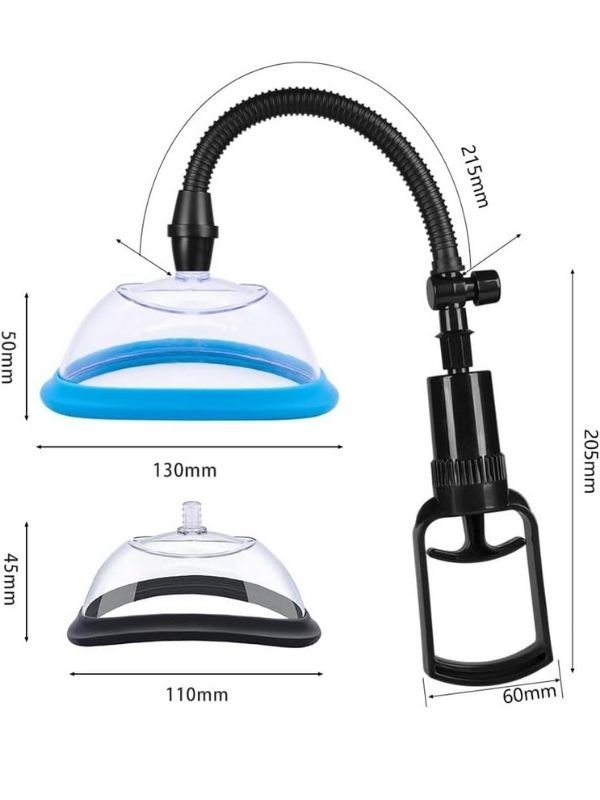 Pussy Pump Premium Fun Çift Başlıklı Vajina & Gööğüs Pompası 2