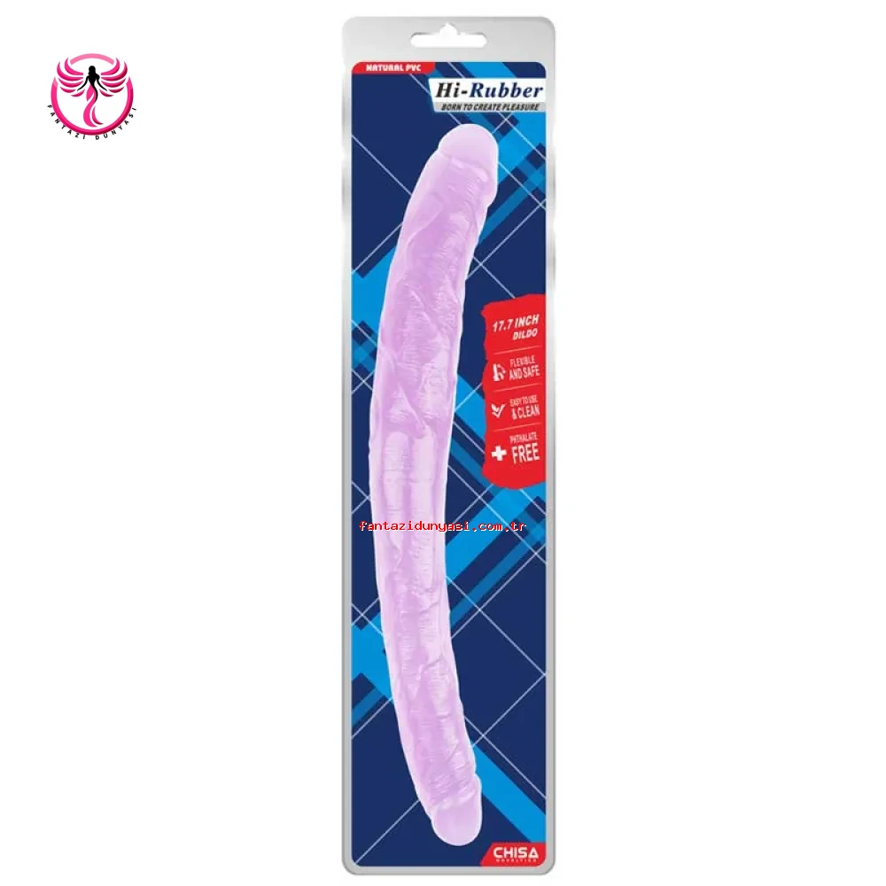 chisa-hi-rubber-45-cm-cift-tarafli-uzun-boylu-bukulebilir-jel-vucut-destek-aparati-mor